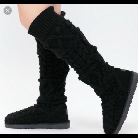 UGG | Shoes | Ugg Size 9 Black Chunky 